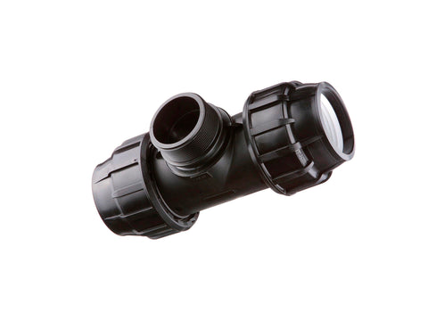 Scala T-stuk snelkoppeling Socarex 90° 32mm x 1" x 32mm