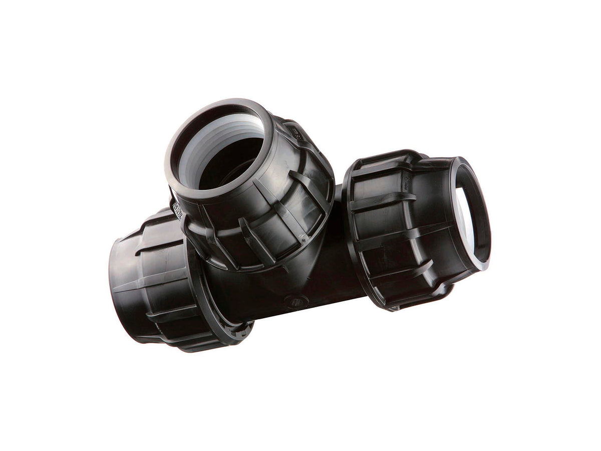 Scala T-stuk snelkoppeling Socarex 90° 32mm