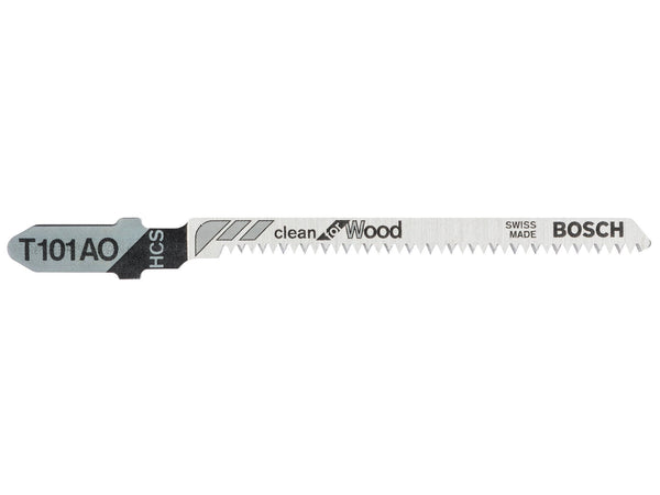 Bosch Professional T101AO decoupeerzaagblad HCS 83mm hout 5 stuks