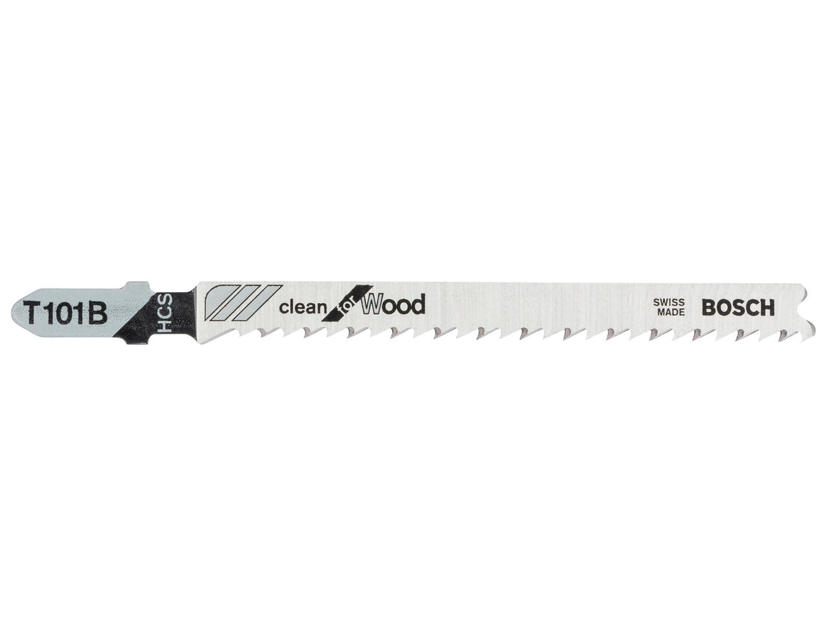 Bosch Professional T101B decoupeerzaagblad HCS 100mm hout 5 stuks