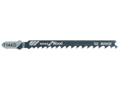 Bosch Professional T144D decoupeerzaagblad HCS 100mm hout 5 stuks