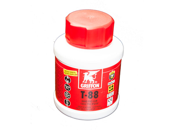 Griffon T88 colle PVC liquide 250ml presse et évacuation