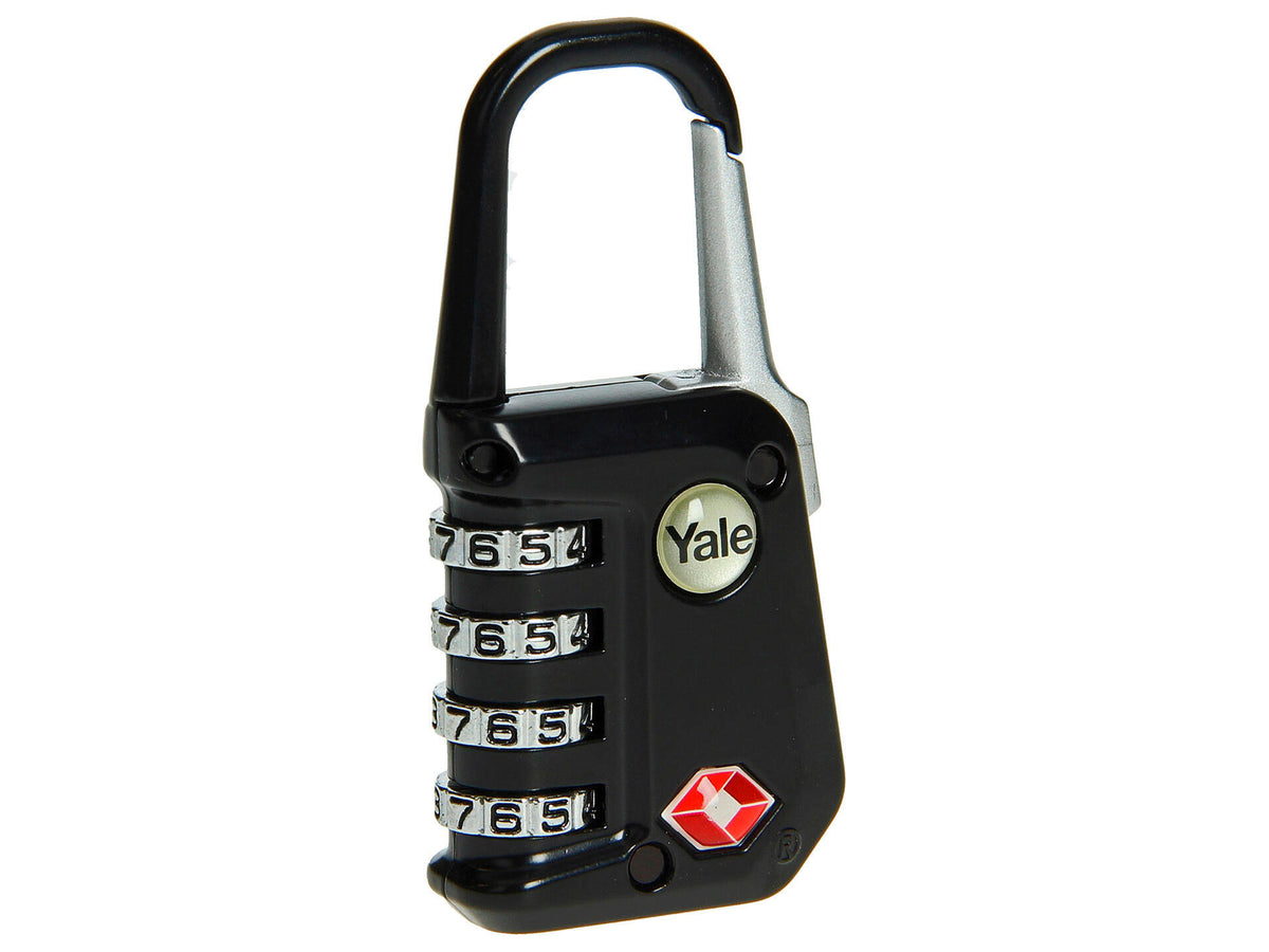 Yale TSA cijferhangslot 31mm zwart