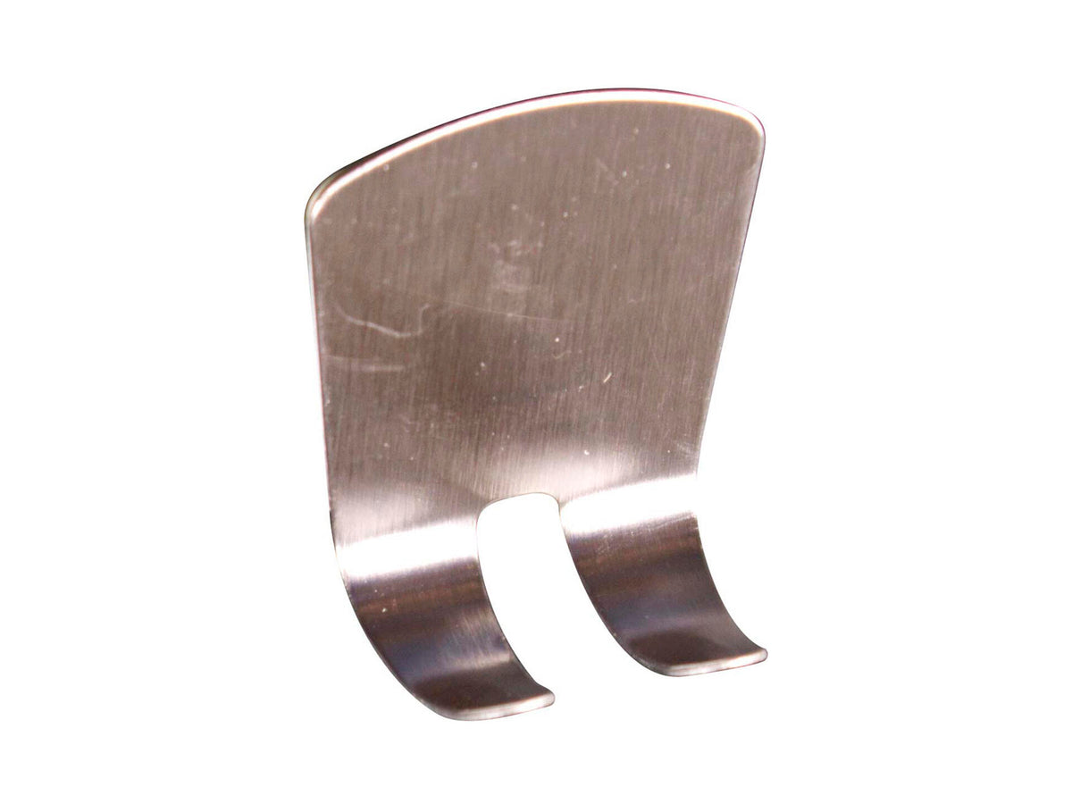 Linea Bertomani Tandenborstelhouder zelfklevend 36x32 mm nikkel 4 stuks