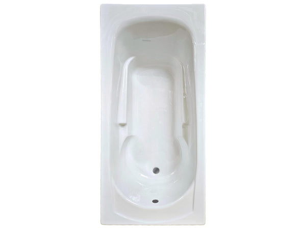 Lafiness Tango ligbad 170x80 cm acryl wit