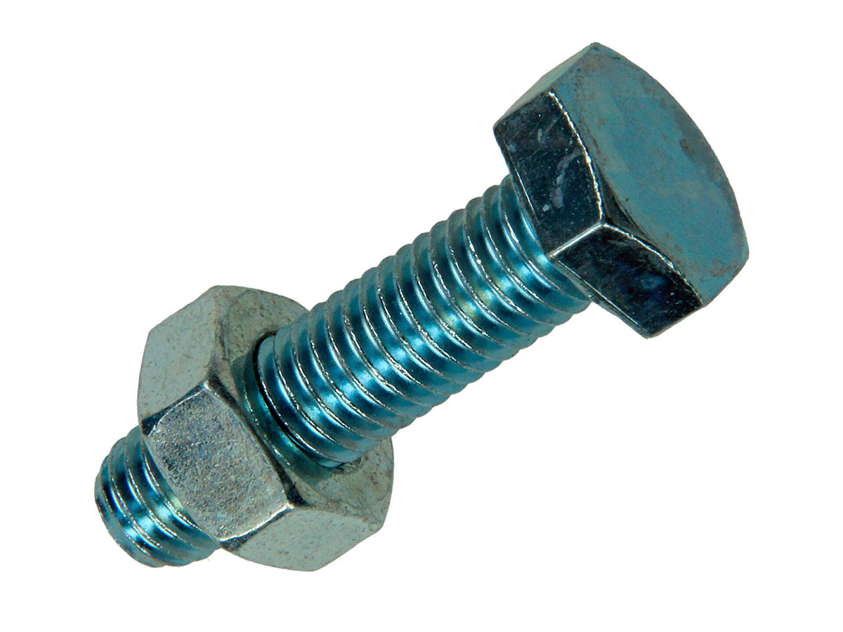 Mack Tapbout met moer M10 40mm verzinkt 2 stuks