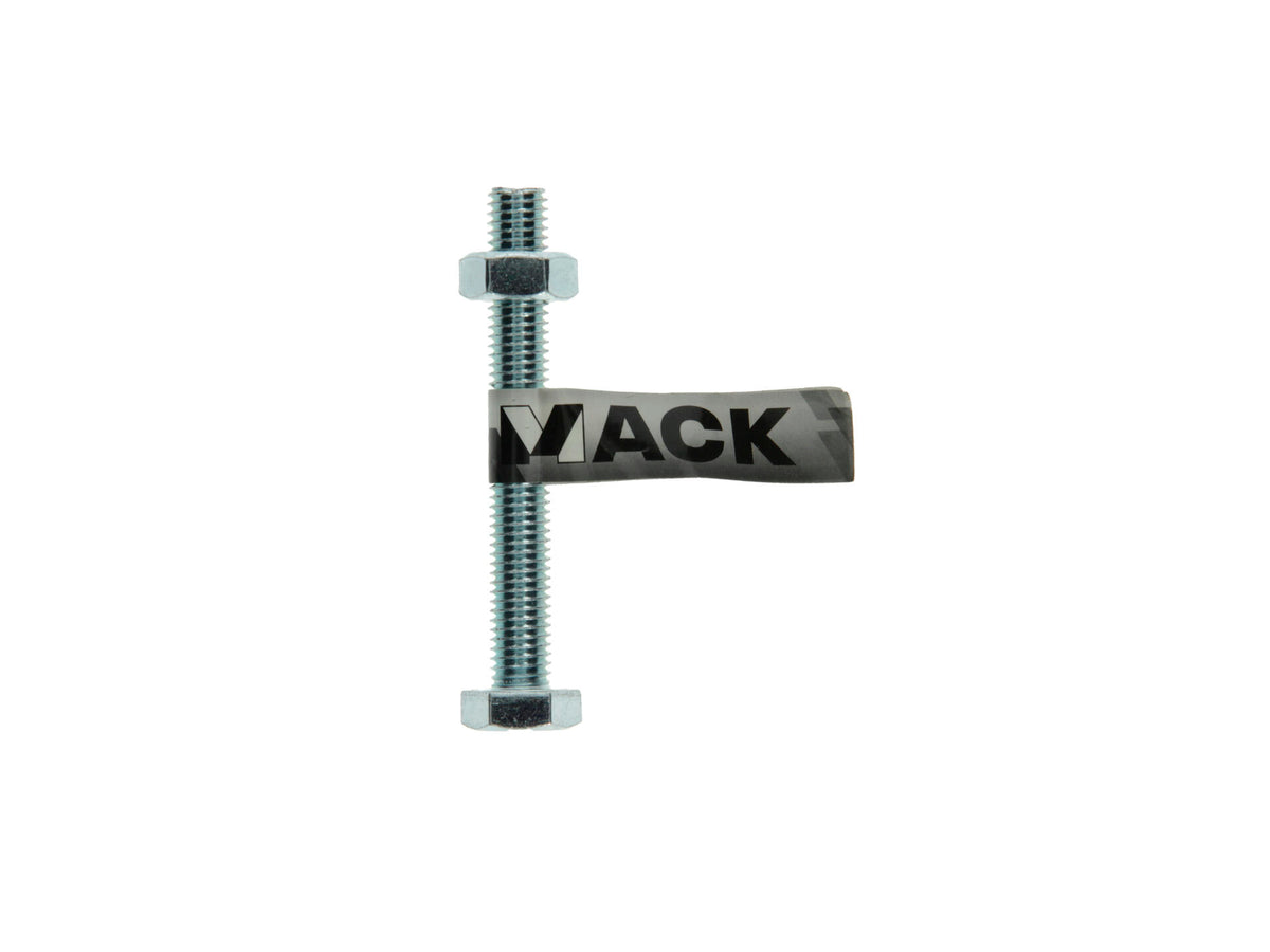 Mack Tapbout met moer M10 80mm verzinkt