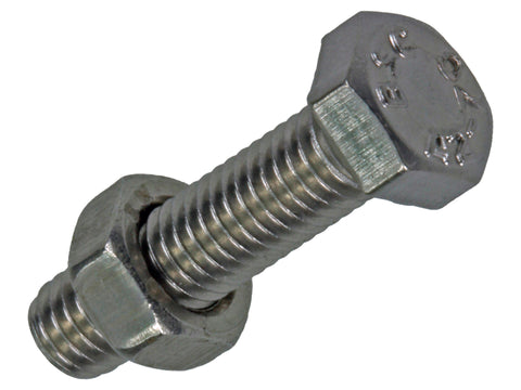 Mack Tapbout met moer M5 20mm inox 6 stuks