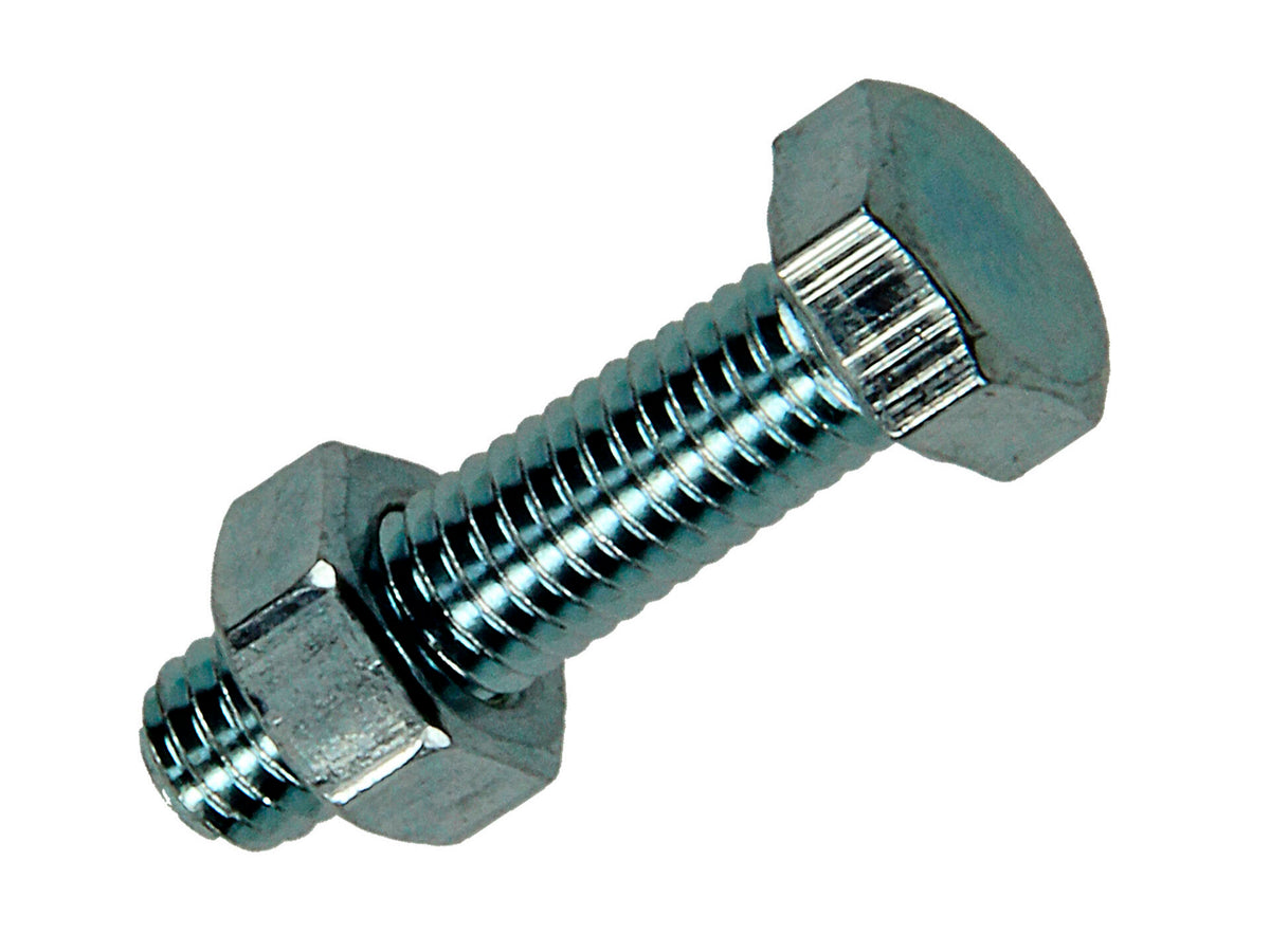 Mack Tapbout met moer M5 20mm verzinkt 100 stuks