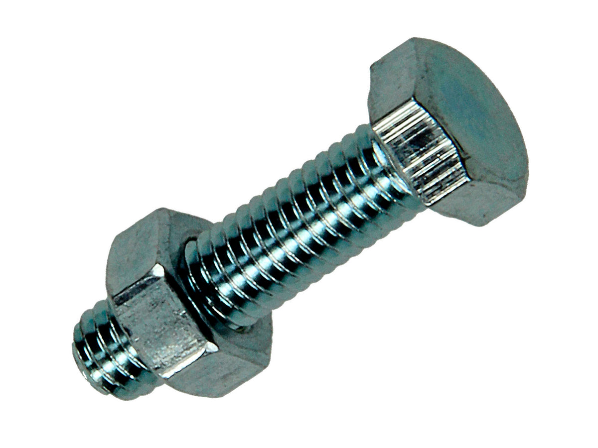 Mack Tapbout met moer M5 20mm verzinkt 35 stuks