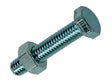 Mack Tapbout met moer M6 30mm verzinkt 12 stuks