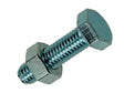 Mack Tapbout met moer M8 30mm verzinkt 100 stuks