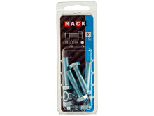 Mack Tapbout met moer M8 35mm verzinkt 5 stuks