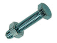 Mack Tapbout met moer M8 40mm verzinkt 5 stuks