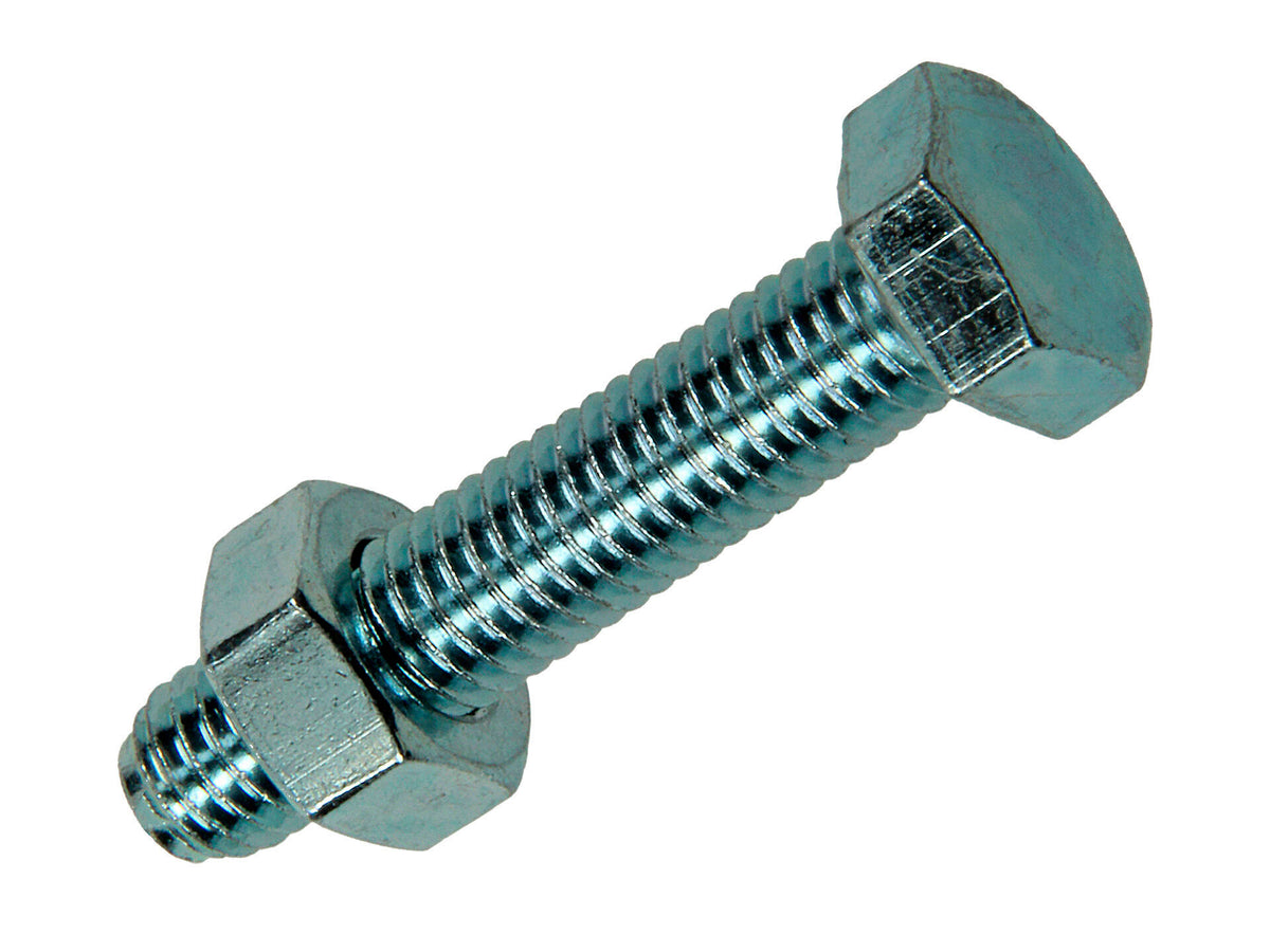 Mack Tapbout met moer M8 40mm verzinkt 5 stuks