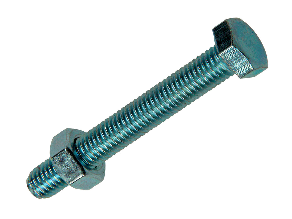 Mack Tapbout met moer M8 60mm verzinkt 16 stuks