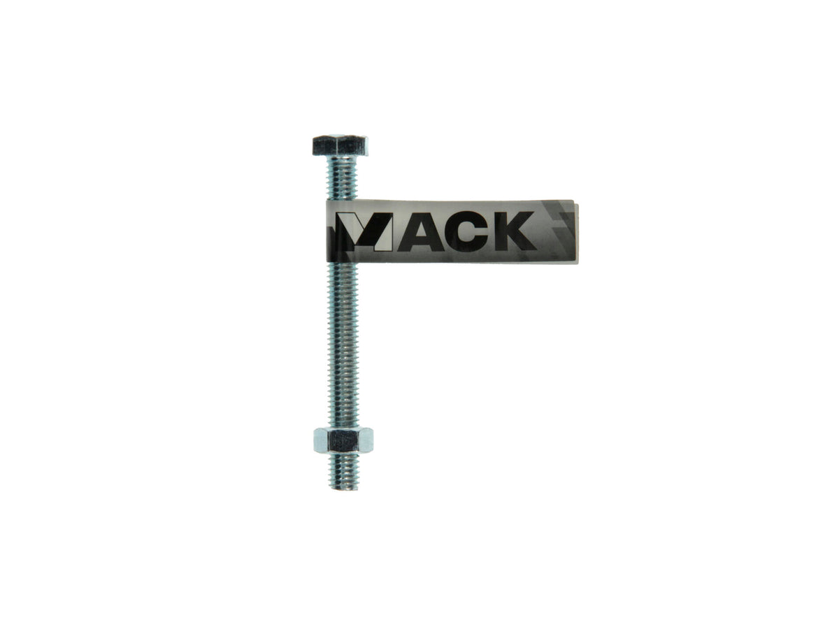 Mack Tapbout met moer M8 80mm verzinkt