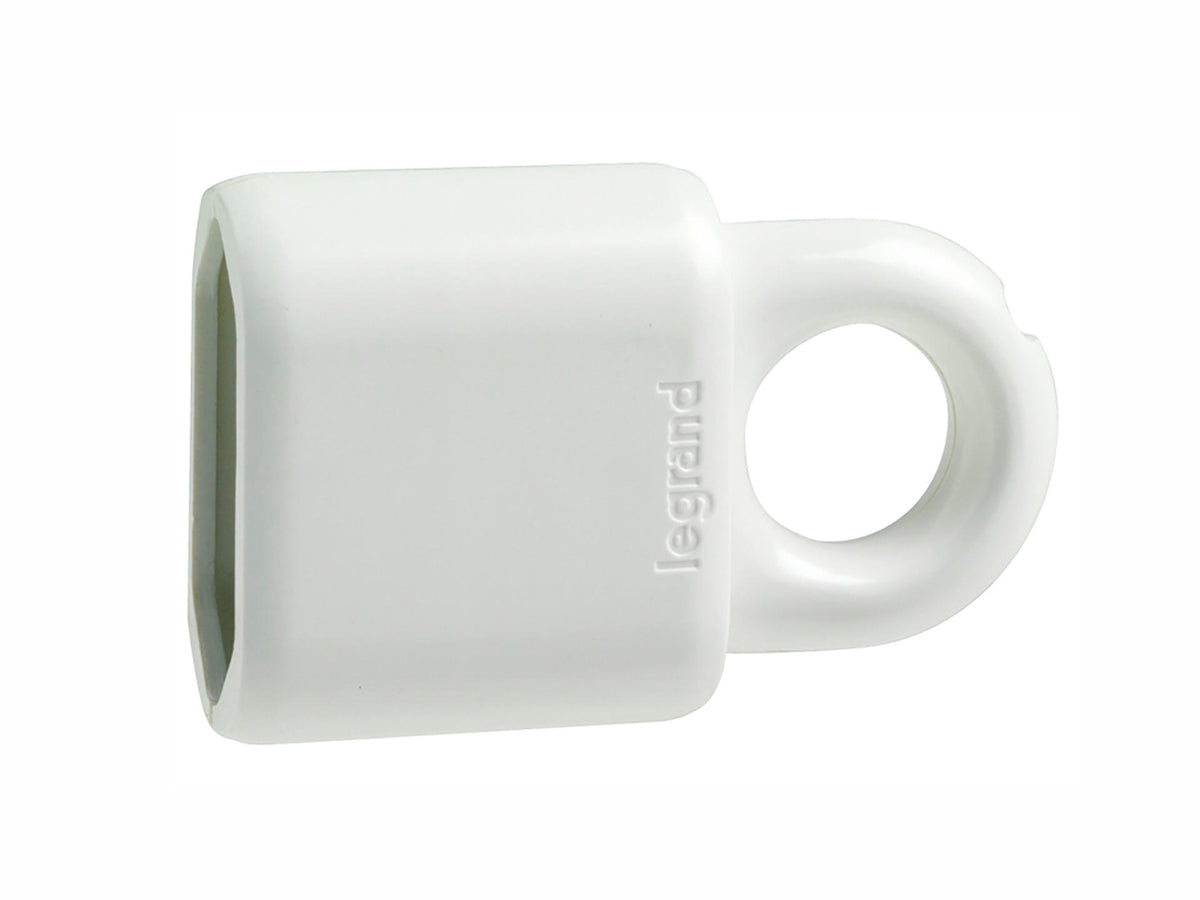 Legrand Tegenstekker met oog 2,5A wit 2 stuks