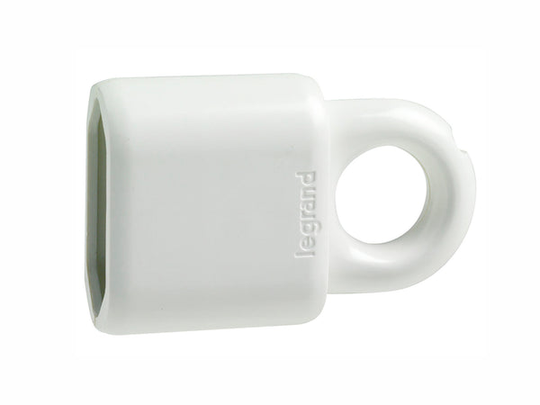 Legrand Fiche femelle 2,5A blanc 2 pièces