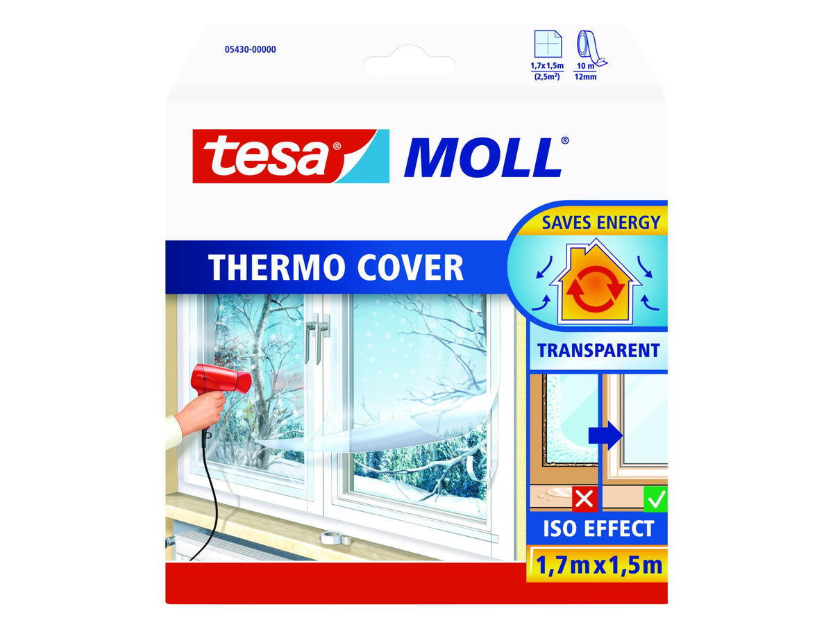 Tesa Thermo Cover isolatiefolie 170x150 cm 2,55m²