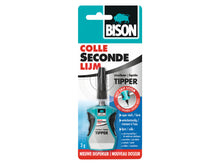 Bison Tipper secondelijm 3g transparant