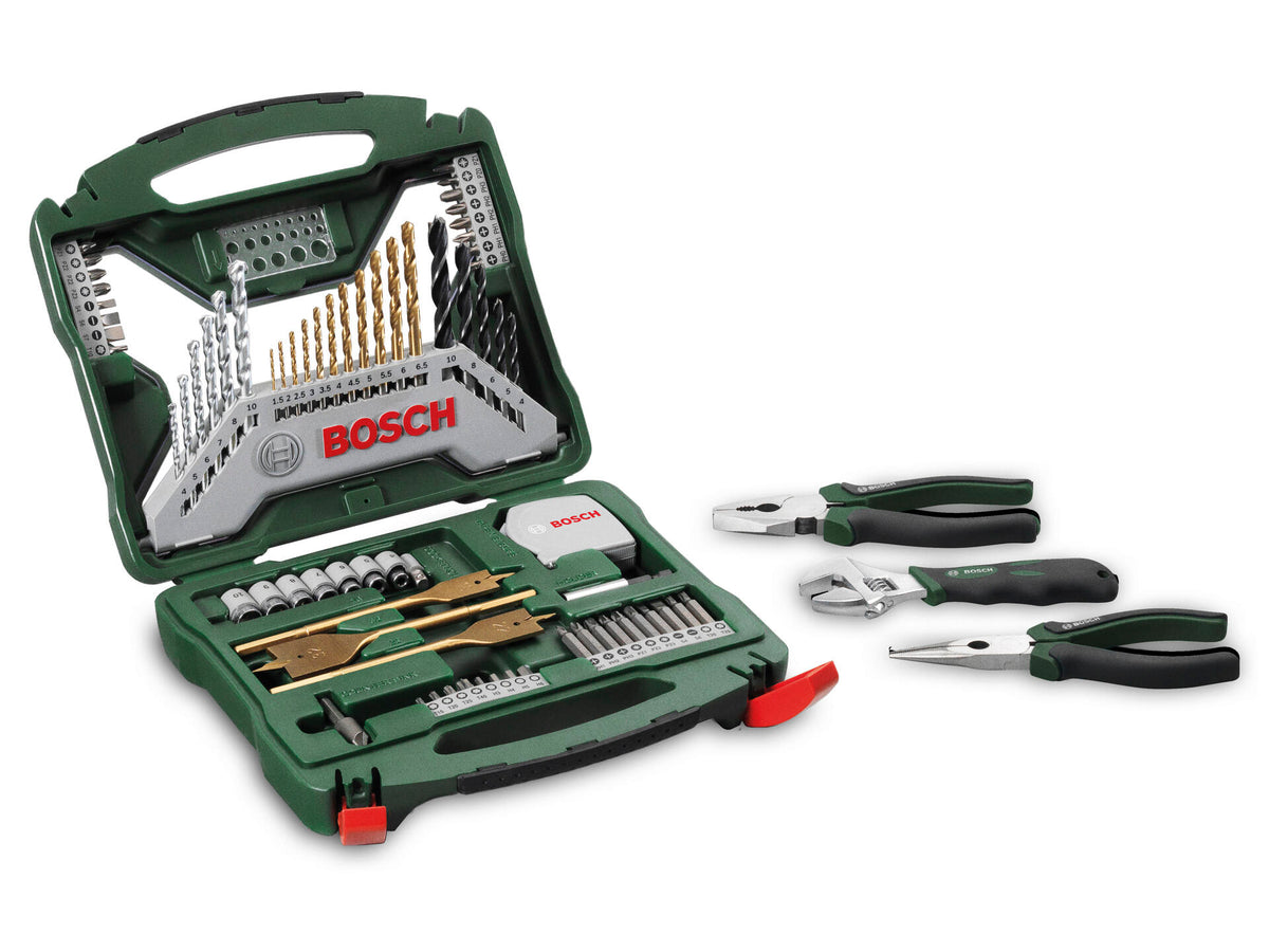 Bosch Titanium X-Line gereedschapsset 70-delig