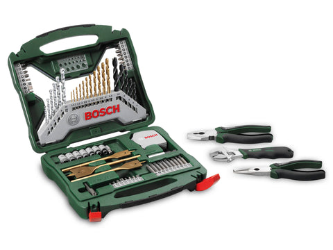 Bosch Titanium X-Line gereedschapsset 70-delig