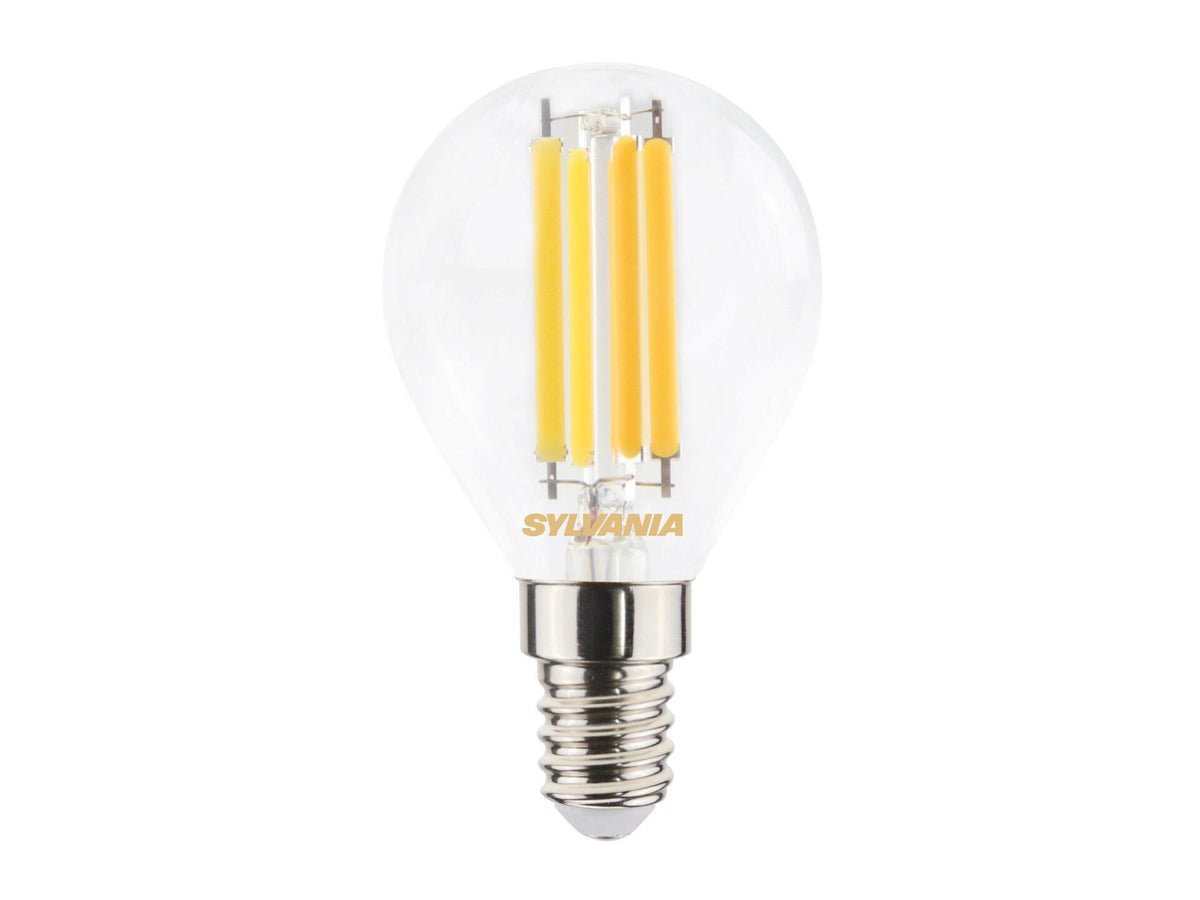Sylvania Toledo LED kogellamp filament E14 6W warm wit