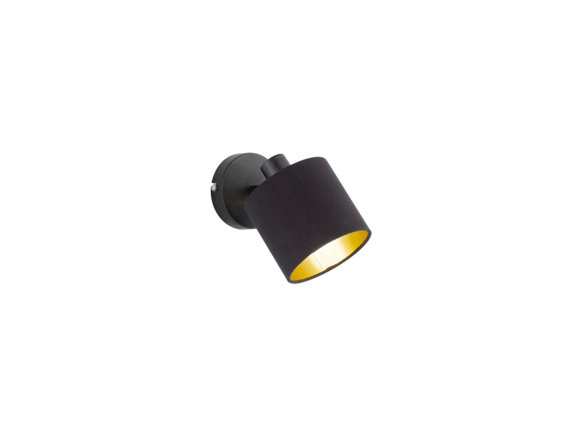 Trio Tommy wandspot E14 max. 28W zwart