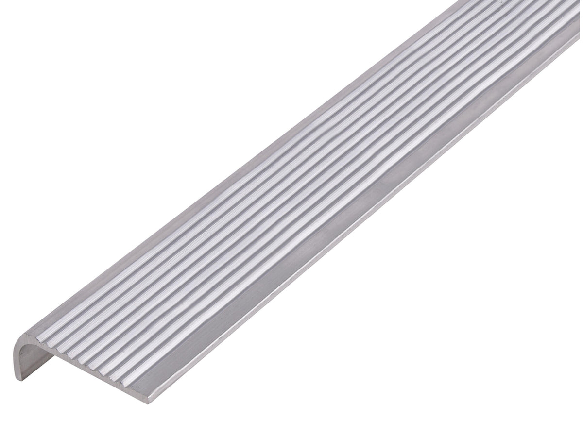 Trapbescherming 40x15x2 mm 200cm aluminium