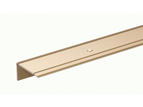 Trapbescherming 45x23x2,5 100cm geanodiseerd aluminium zand
