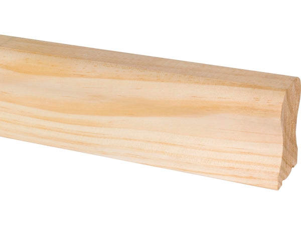 Rampe d’escalier classique 44x67 mm 100cm pin