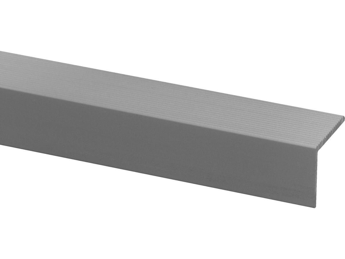 Traplijst aluminium 17,5x20 mm 200cm naturel