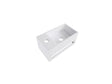 Trevi handenwasser links 35cm solid surface wit
