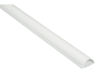 Trunking Kit kabelgoot halve cirkel 50x25 mm 1m