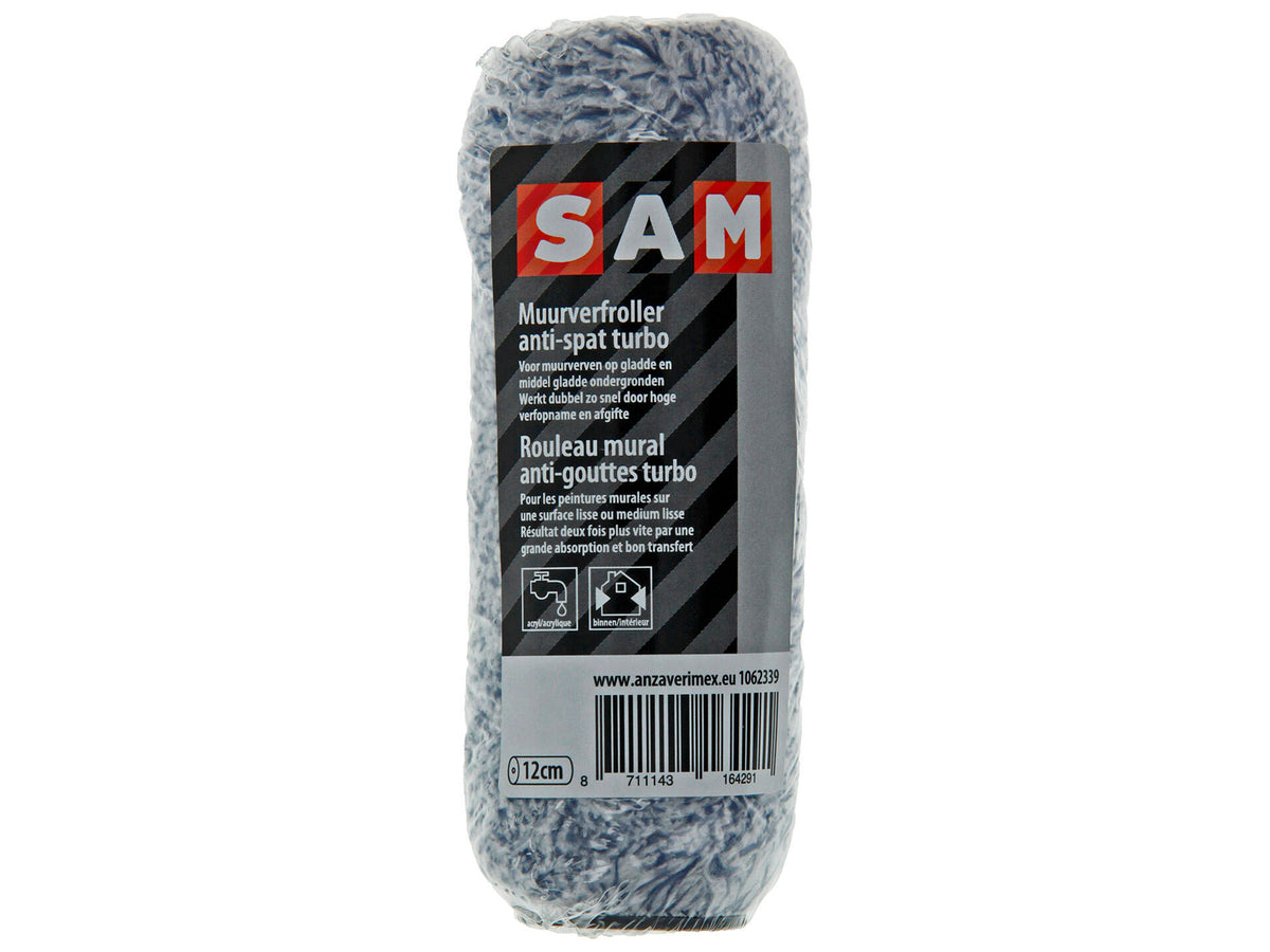 Sam Turbo verfrol anti-spat dubbeldik 12cm