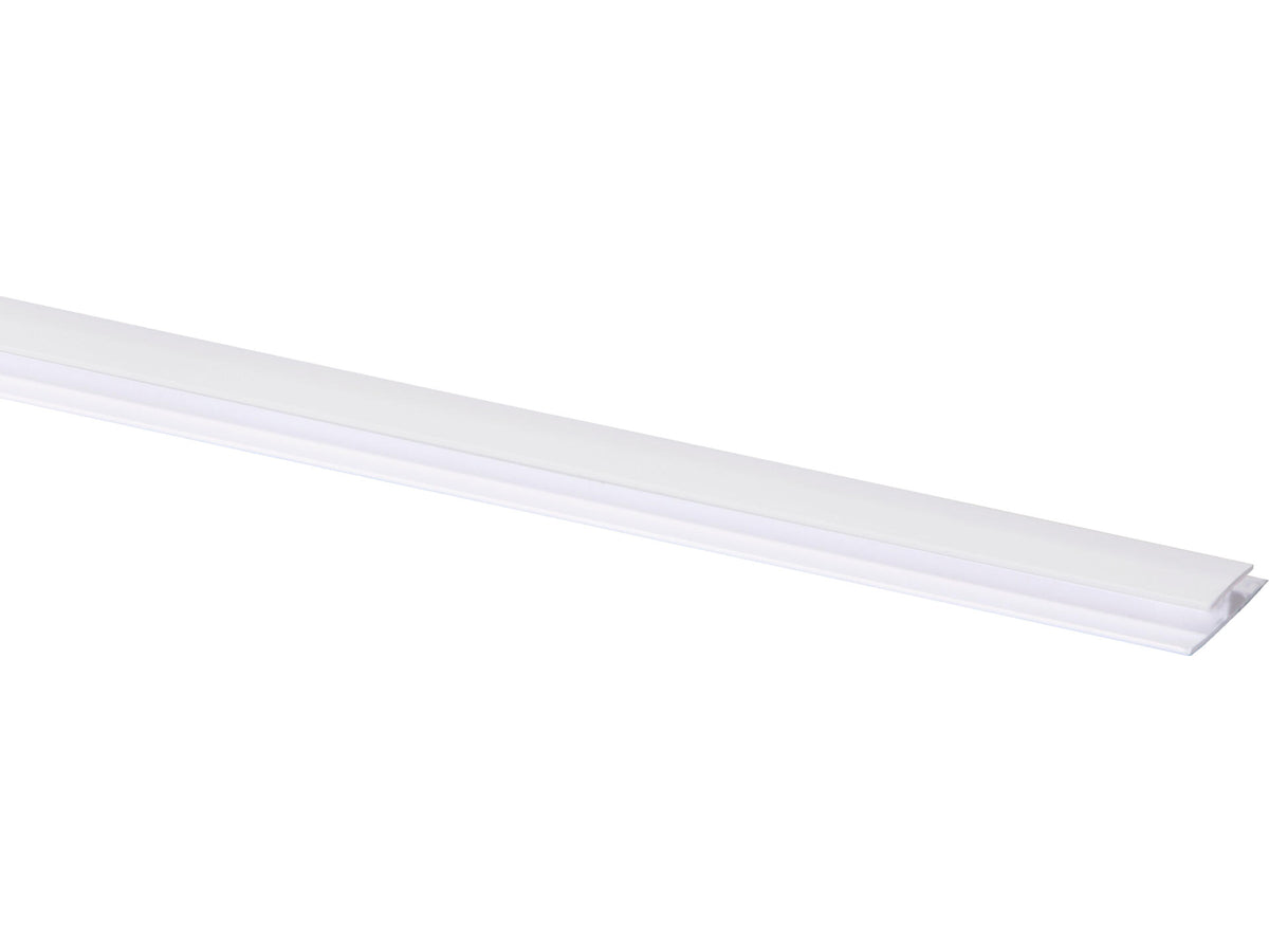 Tussenprofiel 27x6 mm 260cm wit