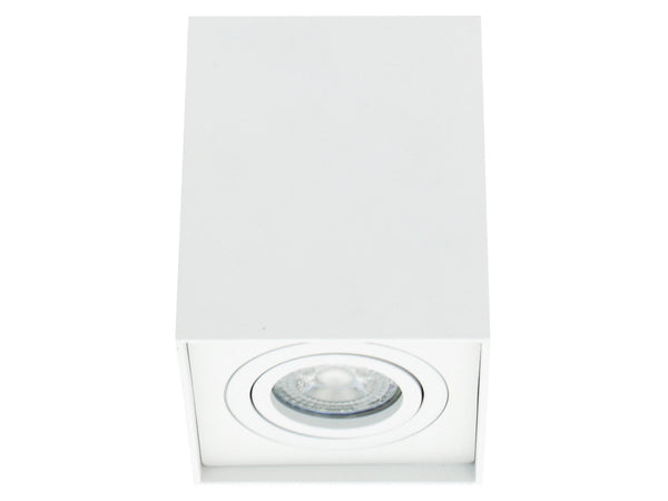 Prolight Tussio spot de plafond LED GU10 15W carré blanc