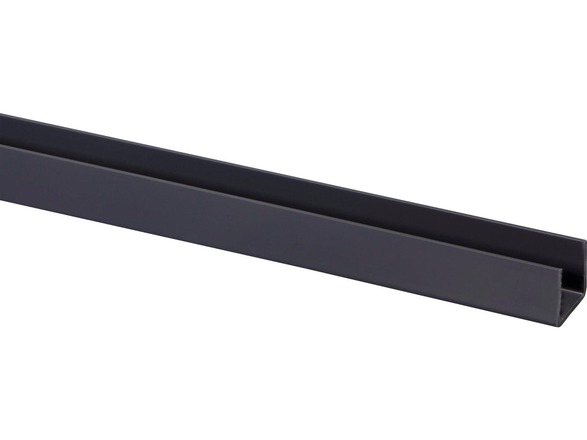 U-profiel 21x18 mm 260cm antraciet
