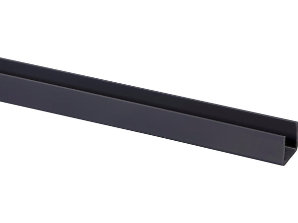U-profiel 21x18 mm 260cm antraciet