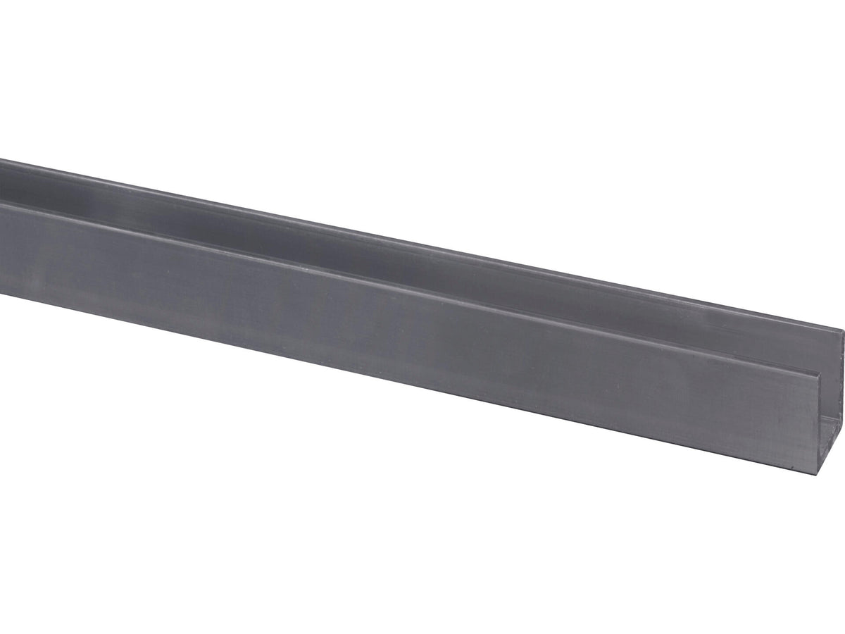 U-profiel 23x23 mm 200cm aluminium