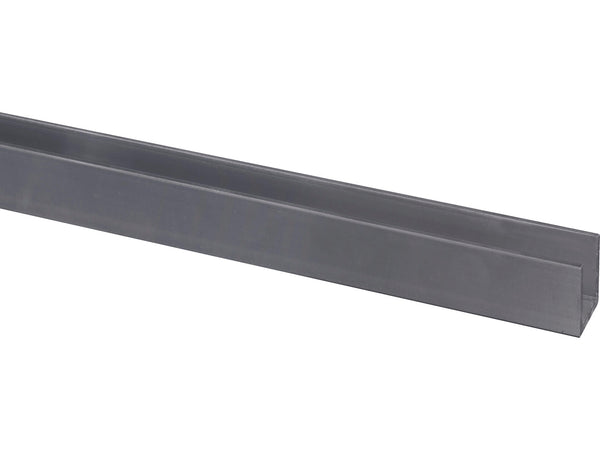 U-profiel 23x23 mm 200cm aluminium