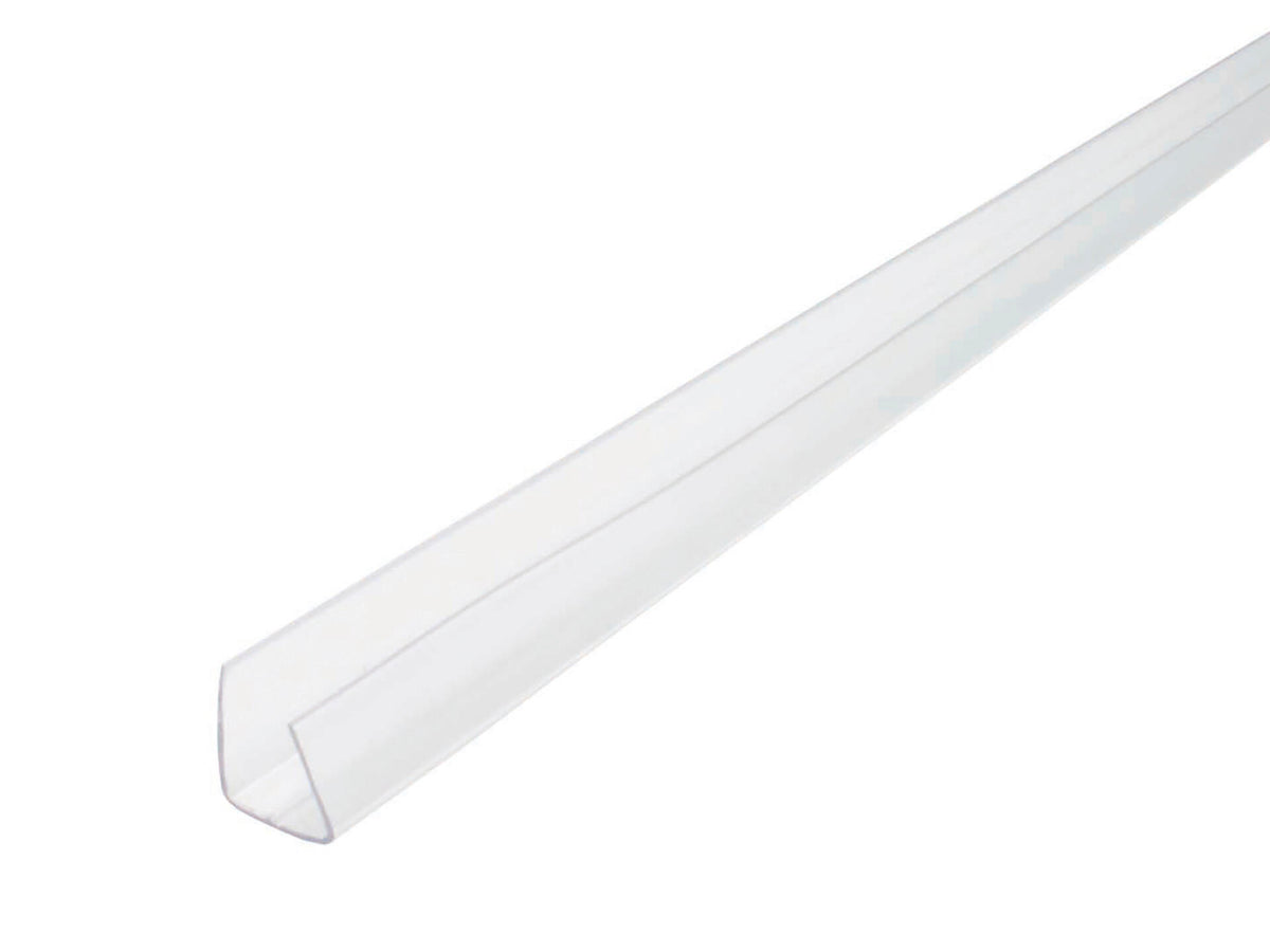 Scala U-profiel 2,1m 16mm PVC transparant