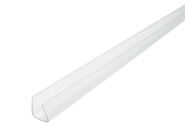 Scala U-profiel 2,1m 16mm PVC transparant