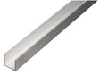U-profiel 6x6x4x1 mm 100cm aluminium