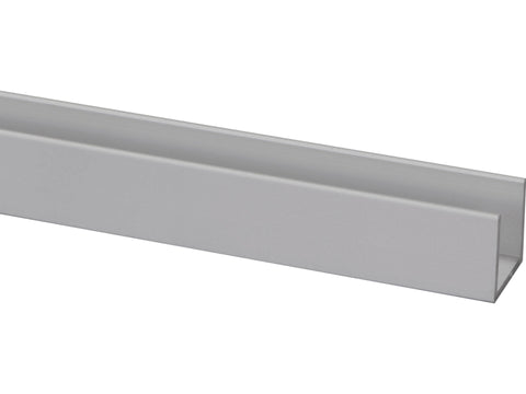 U-profiel aluminium 15x15 mm 200cm naturel