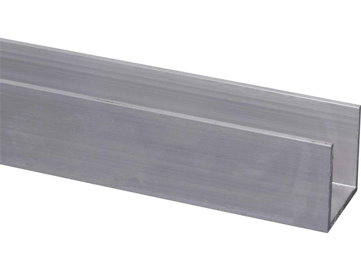 U-profiel aluminium 25x25 mm 200cm