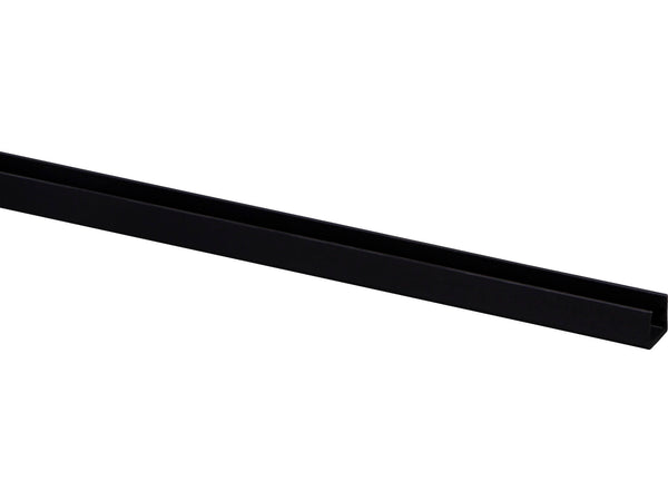 Profilé en U matière synthétique 10x13 mm 260cm noir