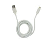 Profile USB kabel A>C 2A 2m wit