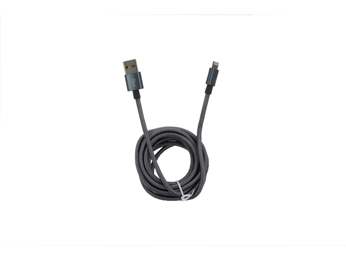 Profile USB kabel A>lightning MFI 2m grijs